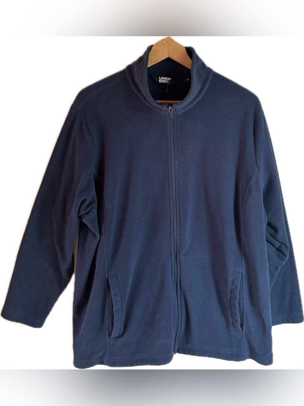 Lands’ End Anyweather Fleece Full Zip Jacket